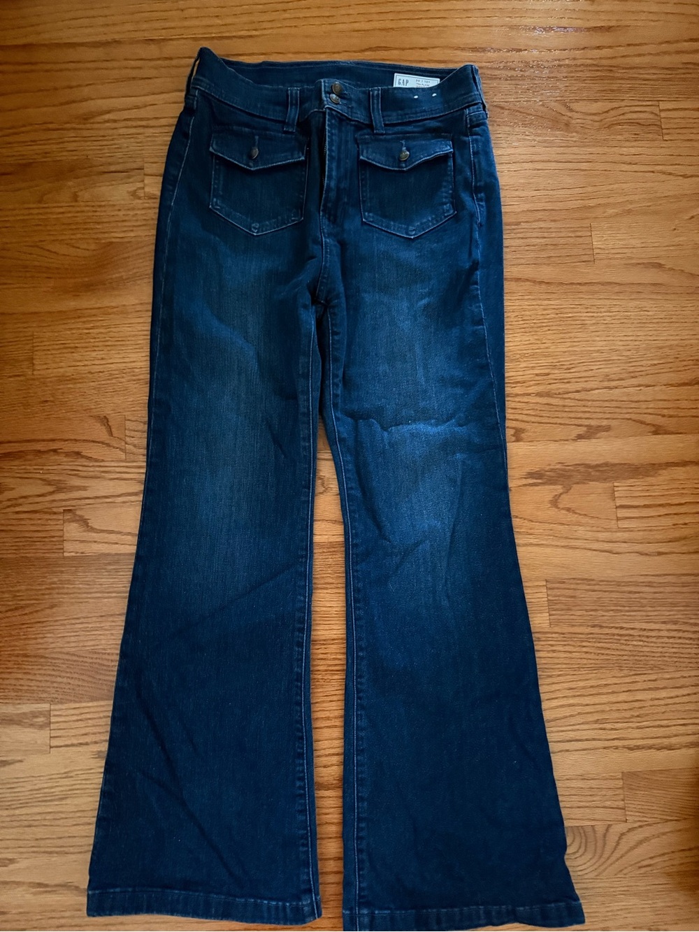 Gap 70’s flare high rise
